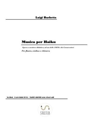 cover image of Musica per Haiku